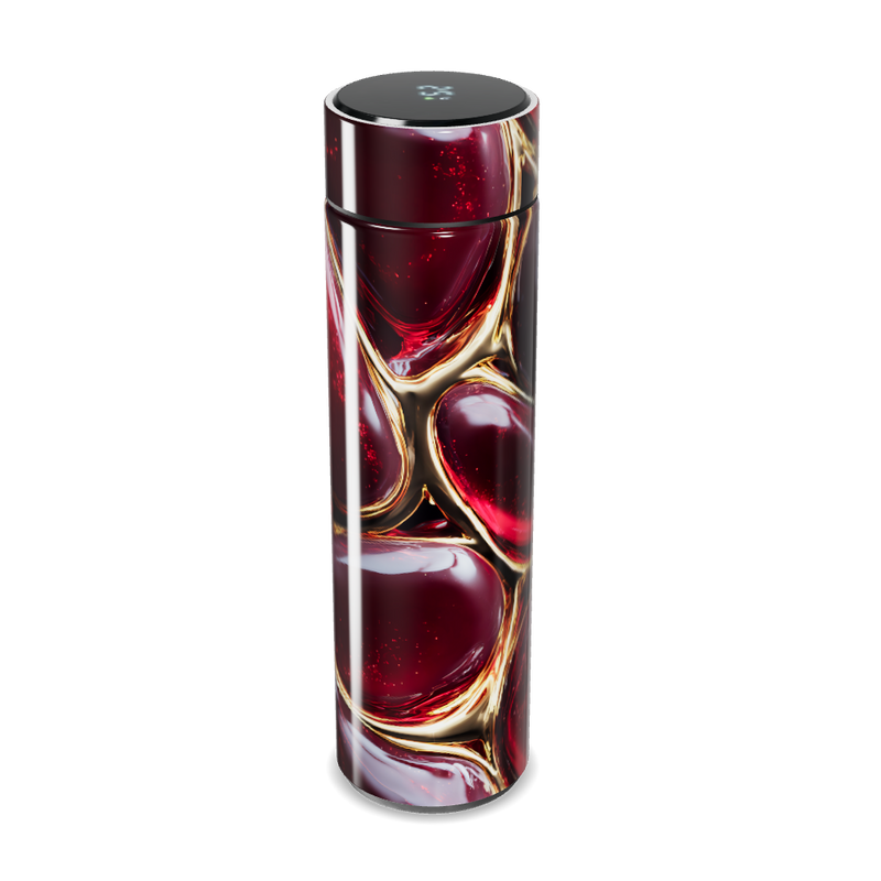 Garrafa Térmica Touch - Vermelha com design elegante