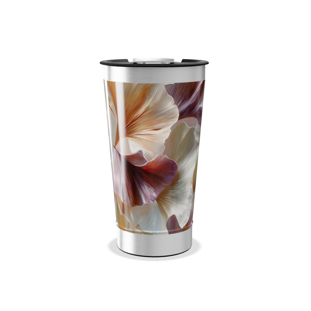 Copo Térmico - Estampa Floral Colorida