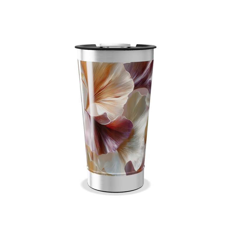 Copo Térmico - Estampa Floral Colorida