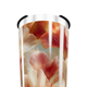 Copo Térmico - Floral com Tampa Branca