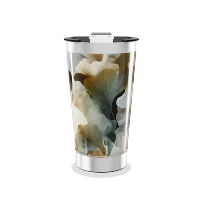 Copo Térmico - Estampa Floral Aquarela