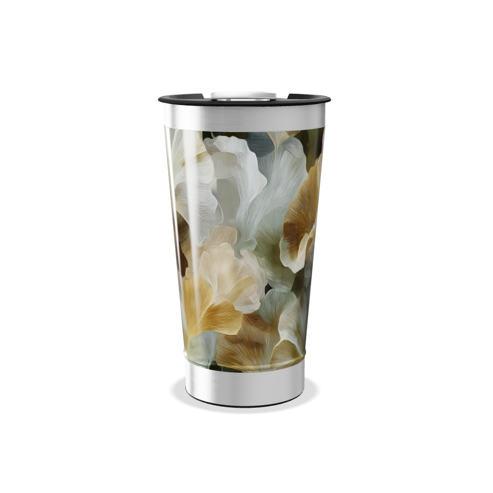 Copo Térmico - Estampa Floral Aquarela