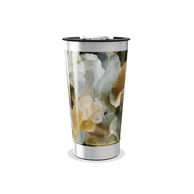 Copo Térmico - Estampa Floral Aquarela