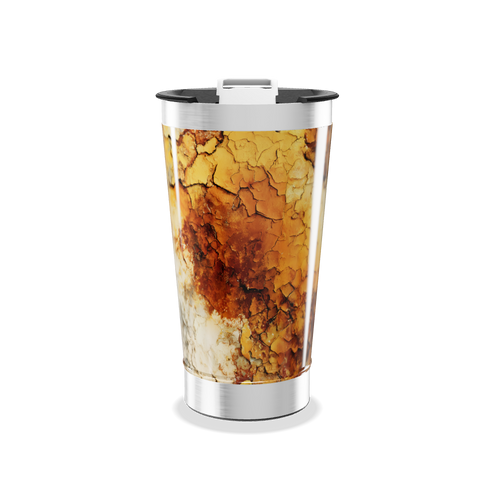 Copo Térmico - Estampa Rachada Colorida