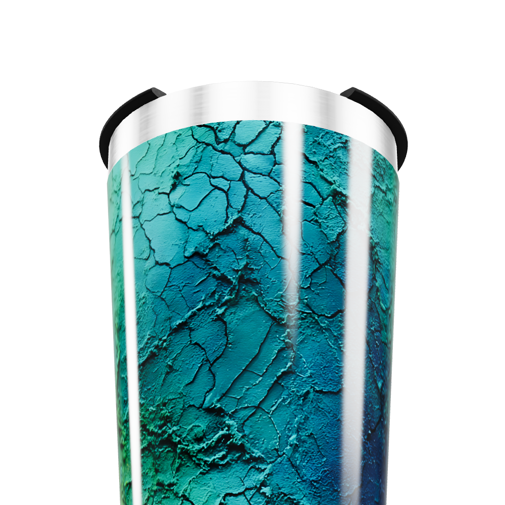 Copo Térmico - Azul Texturizado