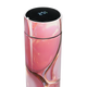 Garrafa Térmica Touch - Rosa com Estampa Abstrata