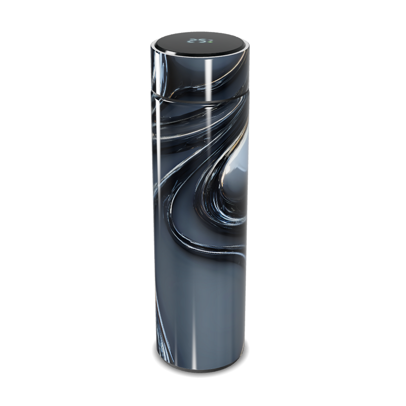 Garrafa Térmica Touch - Design Preto Metálico