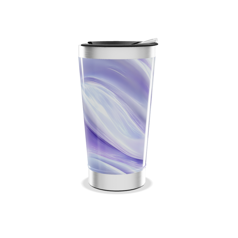 Copo Térmico - Roxo Marmorizado Aço Inox