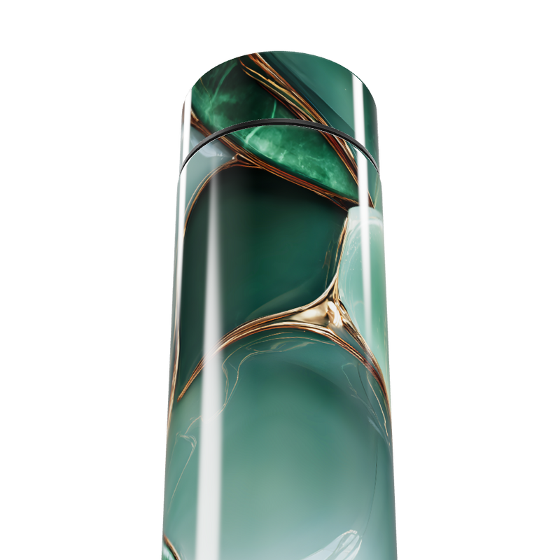 Garrafa Térmica Touch - Verde Marmorizada