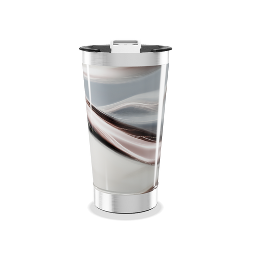 Copo Térmico - Inox com Estampa Ondas