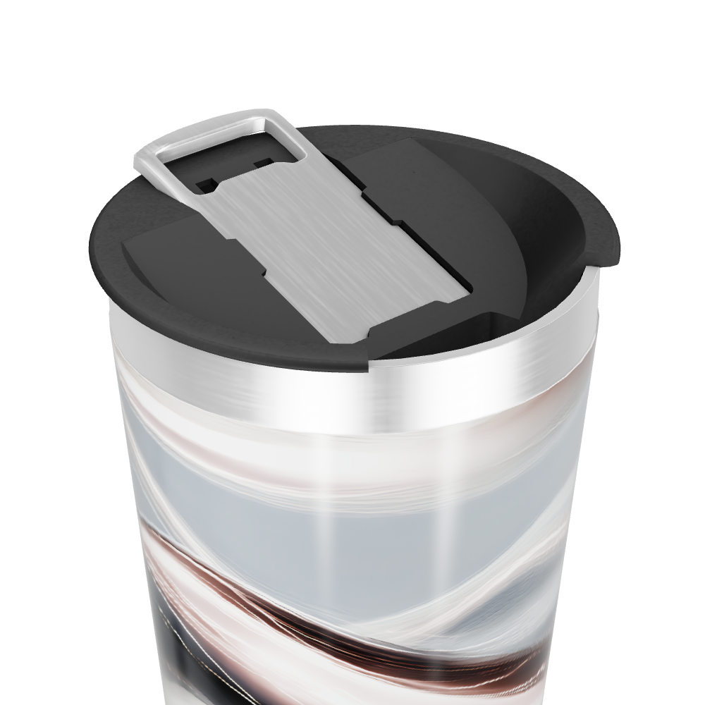 Copo Térmico - Inox com Estampa Ondas