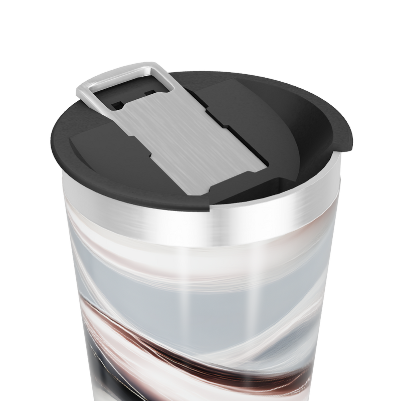 Copo Térmico - Inox com Estampa Ondas