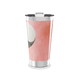 Copo Térmico - Rosa com Design Moderno