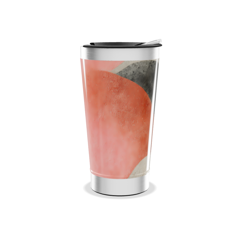 Copo Térmico - Rosa com Design Moderno