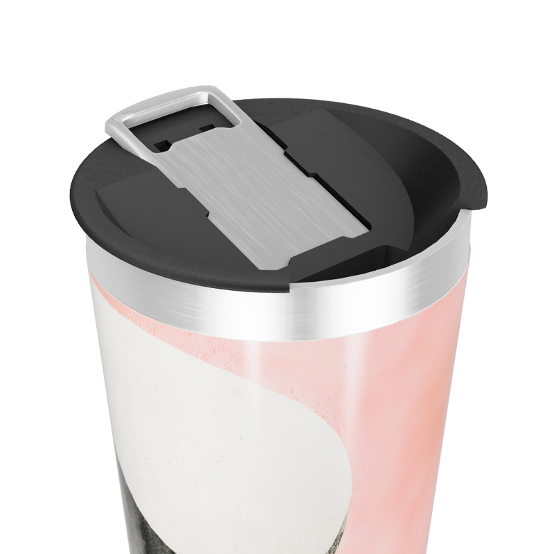 Copo Térmico - Rosa com Design Moderno