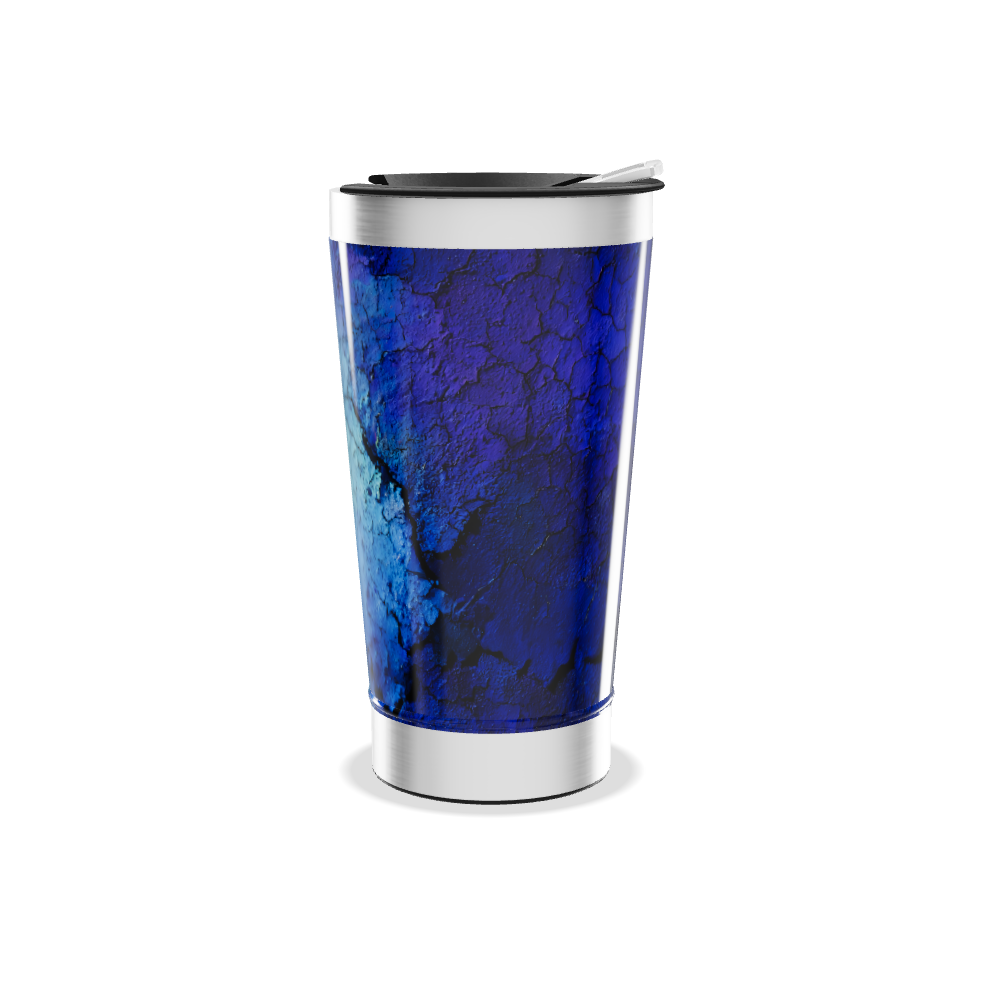 Copo Térmico - Azul Texturizado Inox