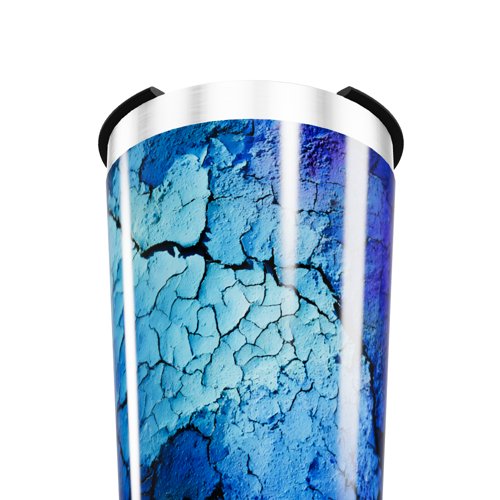 Copo Térmico - Azul Texturizado Inox