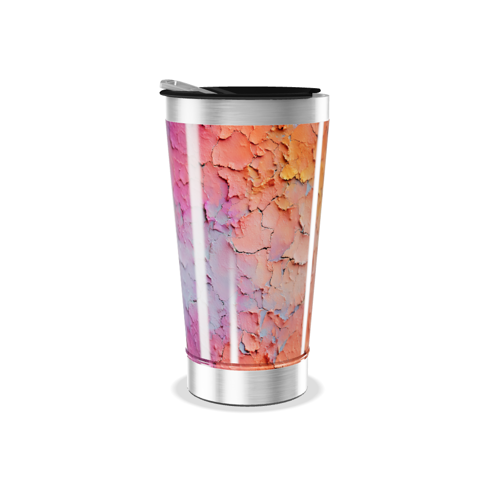 Copo Térmico - Estampa Texturizada Colorida