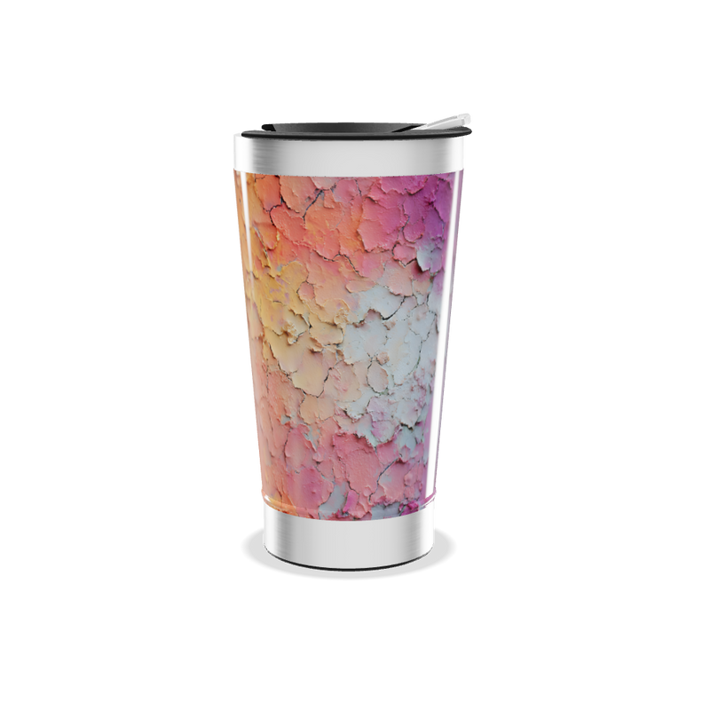 Copo Térmico - Estampa Texturizada Colorida