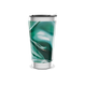 Copo Térmico - Estampa Verde Abstrata