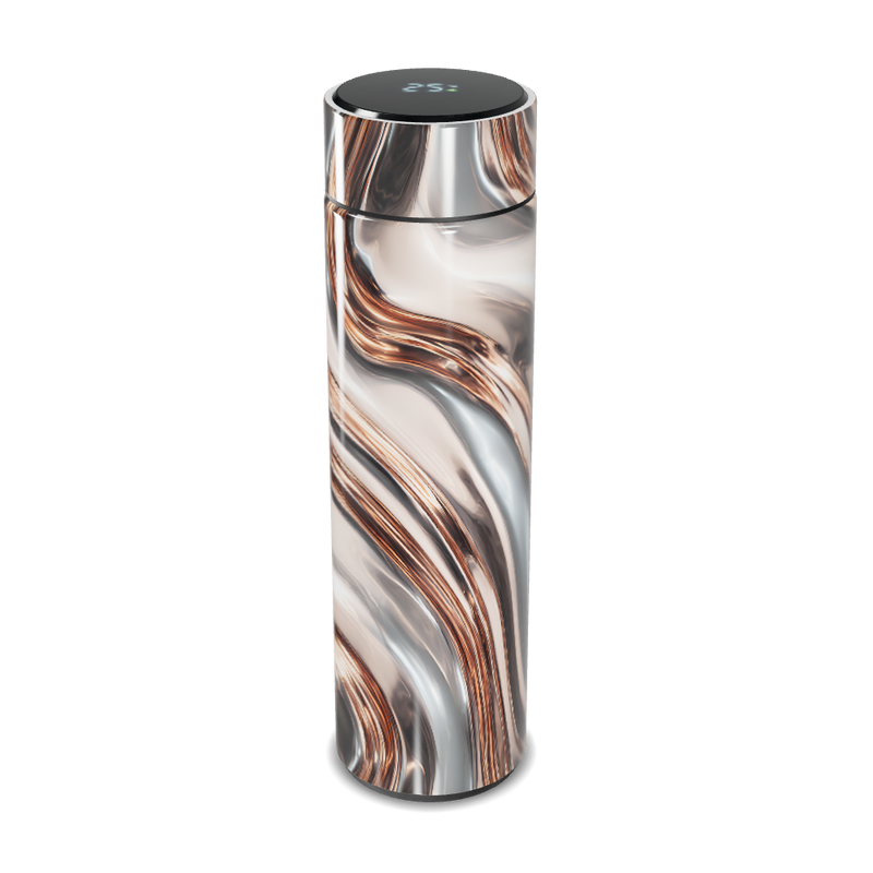 Garrafa Térmica Touch - Mármore Cobre
