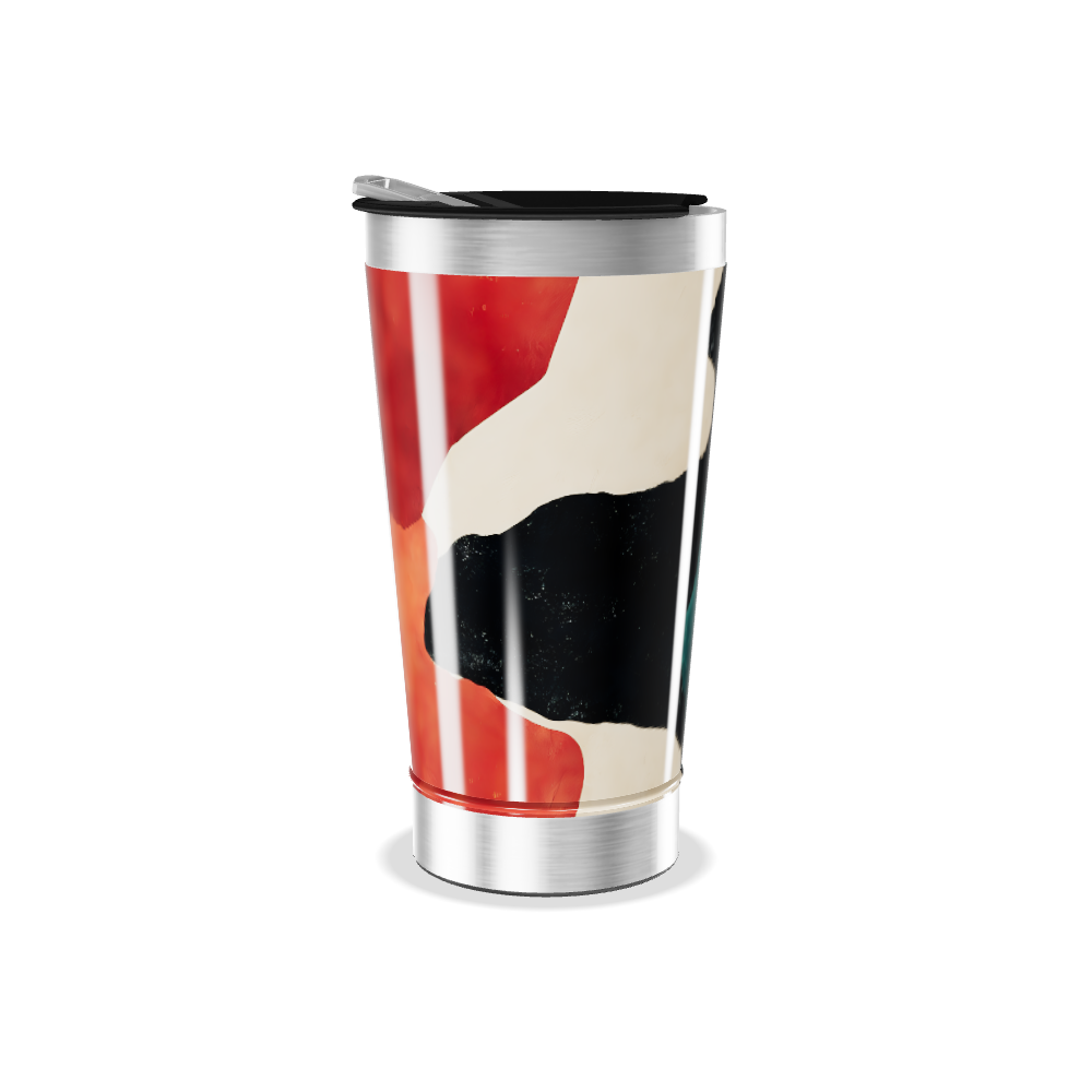 Copo Térmico - Estampa Abstrata