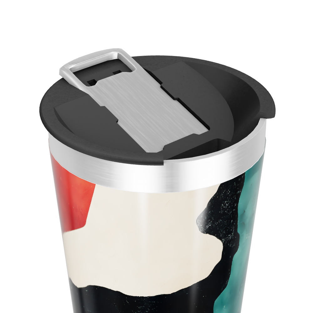 Copo Térmico - Estampa Abstrata