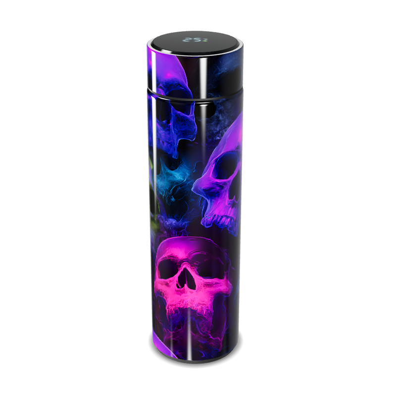 Garrafa Térmica Touch - Caveiras Coloridas