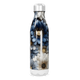 Garrafa Inox - Flores Azul e Branca