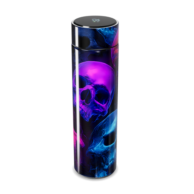 Garrafa Térmica Touch - Caveiras Coloridas