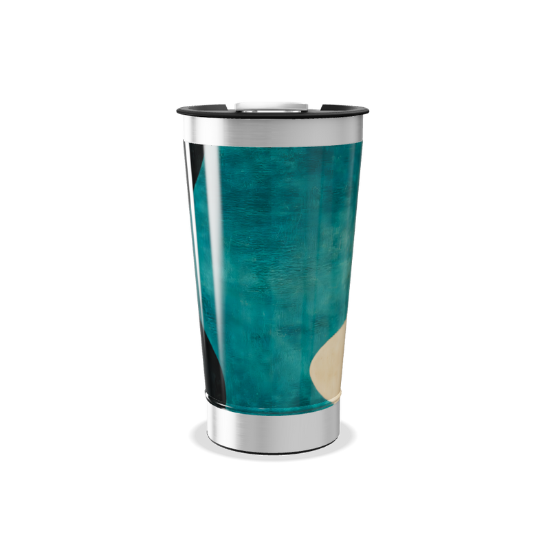 Copo Térmico - Estampa Abstrata Colorida