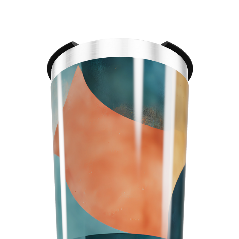 Copo Térmico - Estampa Geométrica Colorida