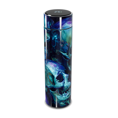 Garrafa Térmica Touch - Caveira Azul 500ml