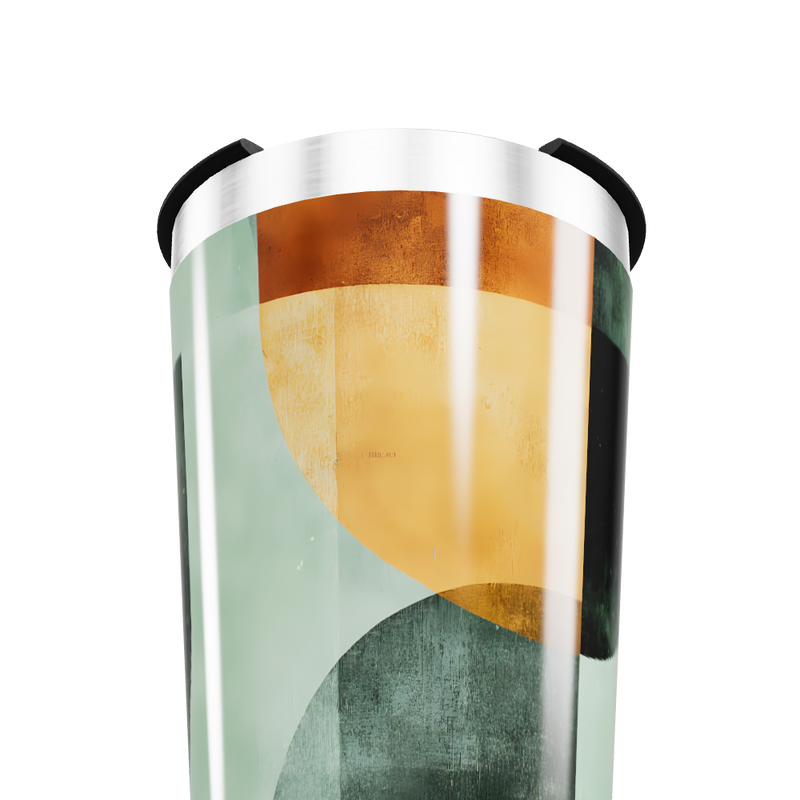 Copo Térmico - Estampa Geométrica Colorida