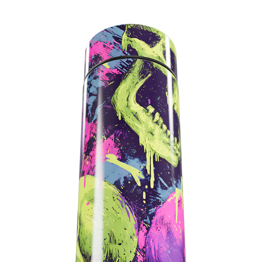 Garrafa Térmica Touch - Estampa Neon Colorida