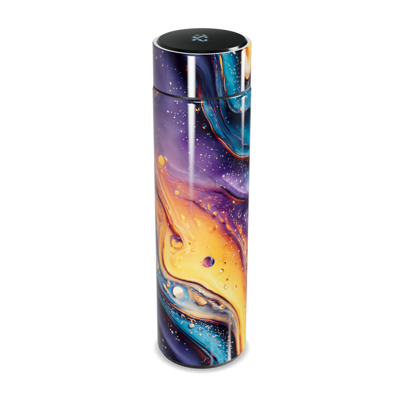 Garrafa Térmica Touch - Abstrata Colorida