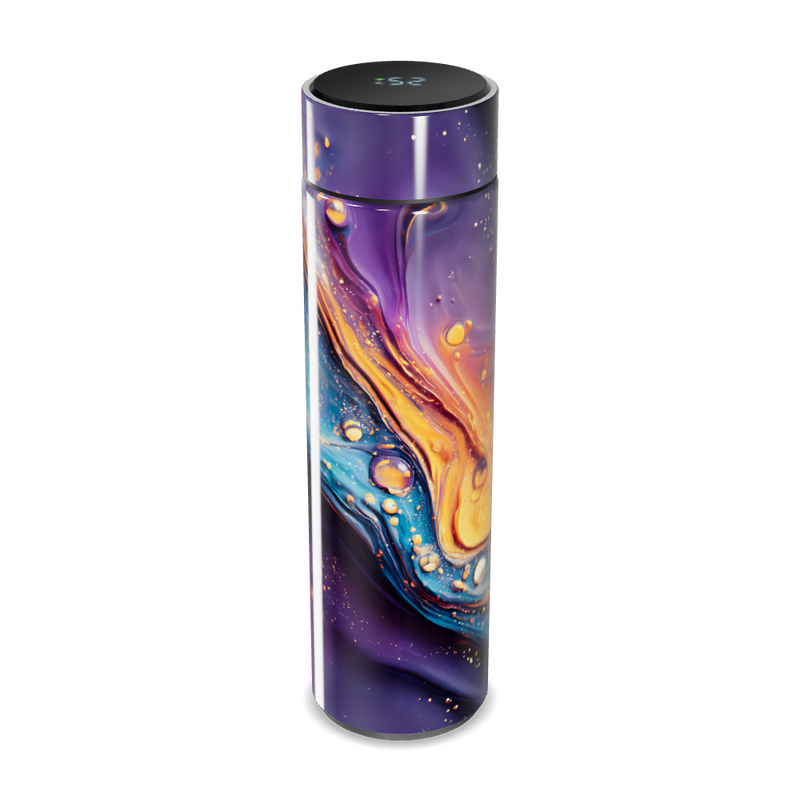 Garrafa Térmica Touch - Abstrata Colorida