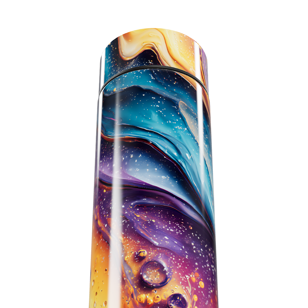 Garrafa Térmica Touch - Abstrata Colorida