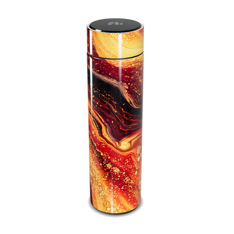 Garrafa Térmica Touch - Estampa Abstrata Colorida