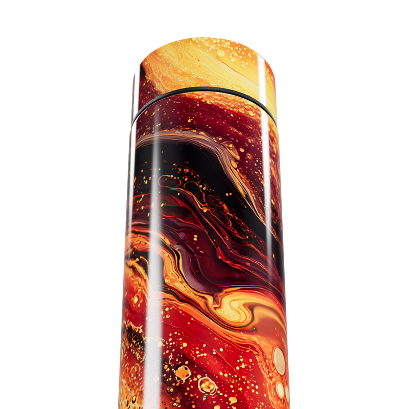 Garrafa Térmica Touch - Estampa Abstrata Colorida