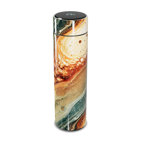 Garrafa Térmica Touch - Estampa Abstrata Colorida