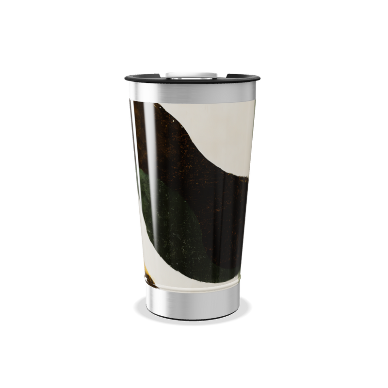 Copo Térmico - Estampa Abstrata Colorida