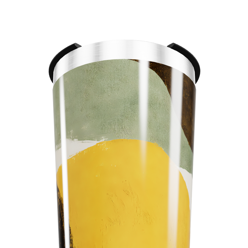 Copo Térmico - Estampa Abstrata Colorida