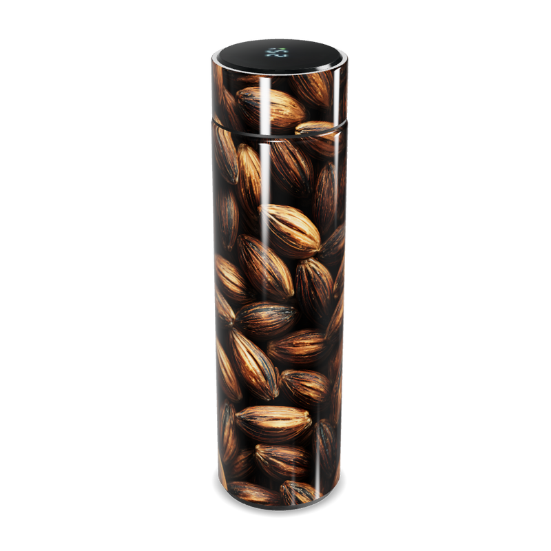 Garrafa Térmica Touch - Estampa Amêndoas