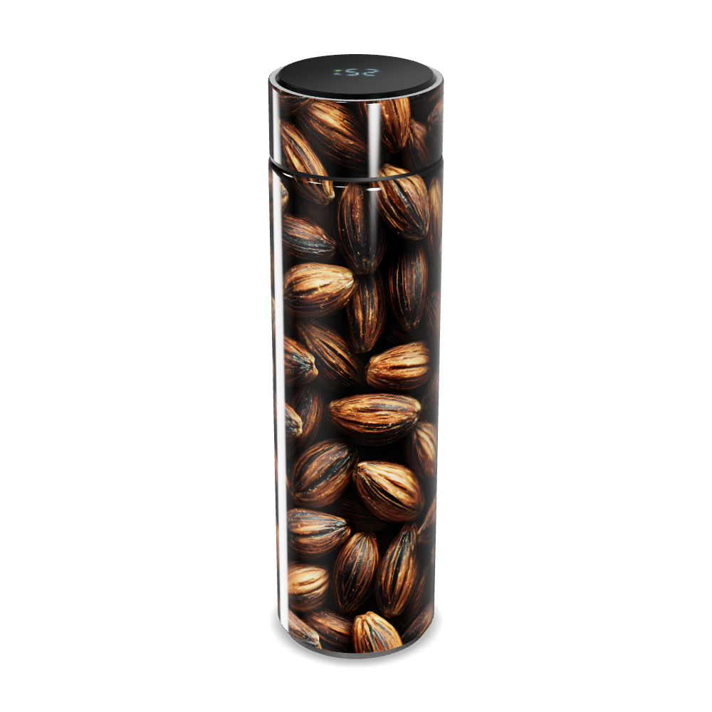 Garrafa Térmica Touch - Estampa Amêndoas