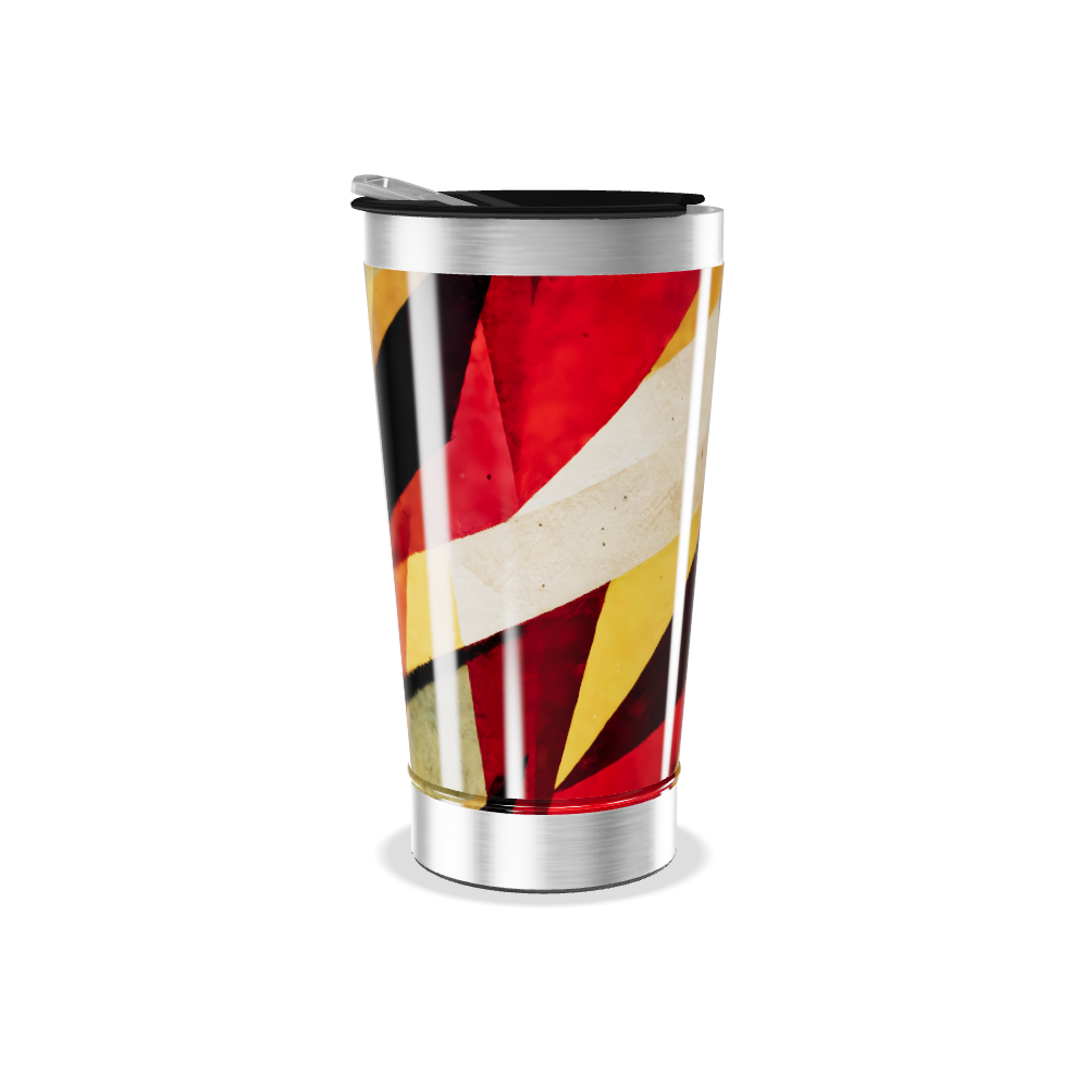Copo Térmico - Estampa Colorida Aço Inox