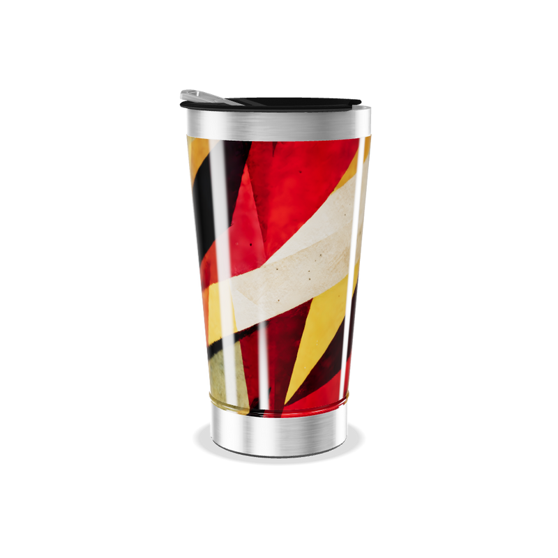 Copo Térmico - Estampa Colorida Aço Inox