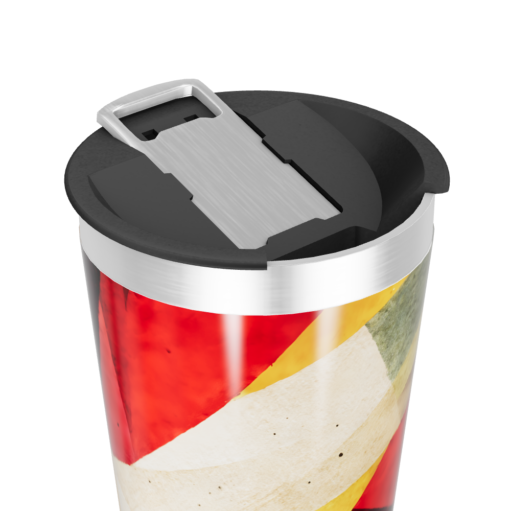 Copo Térmico - Estampa Colorida Aço Inox