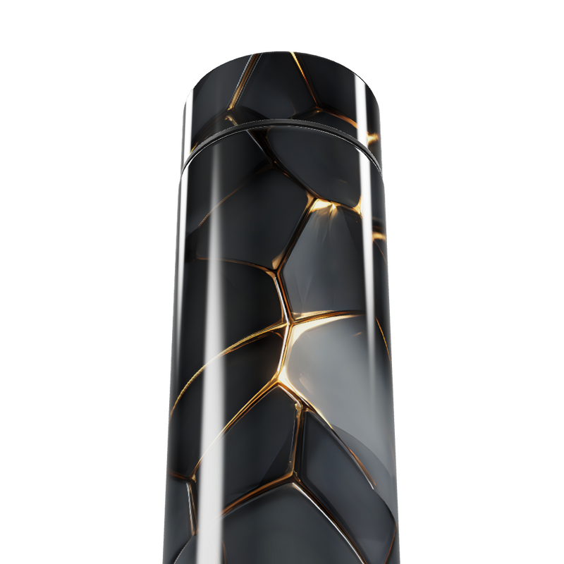 Garrafa Térmica Touch - Preto Marmorizado