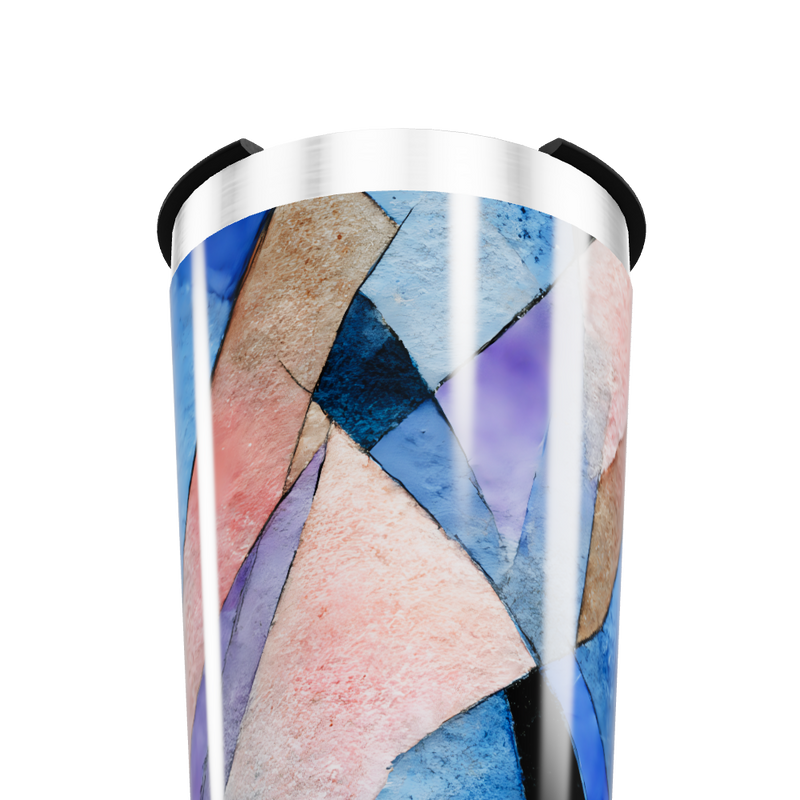 Copo Térmico - Estampa Colorida Geométrica